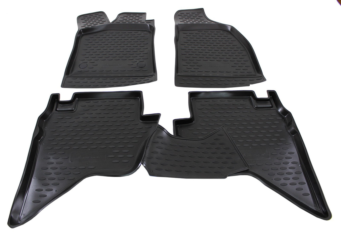 Covorase din cauciuc tip tavita Premium, Ford Ranger, 2006-2012