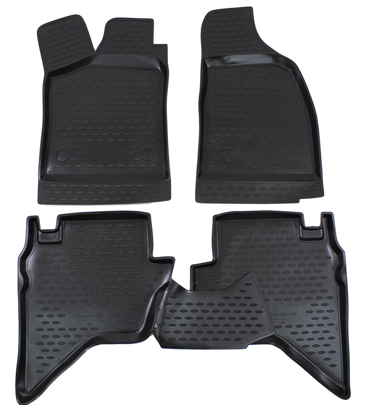 Covorase din cauciuc tip tavita Premium, Ford Ranger, 2006-2012