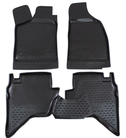 Covorase din cauciuc tip tavita Premium, Ford Ranger, 2006-2012
