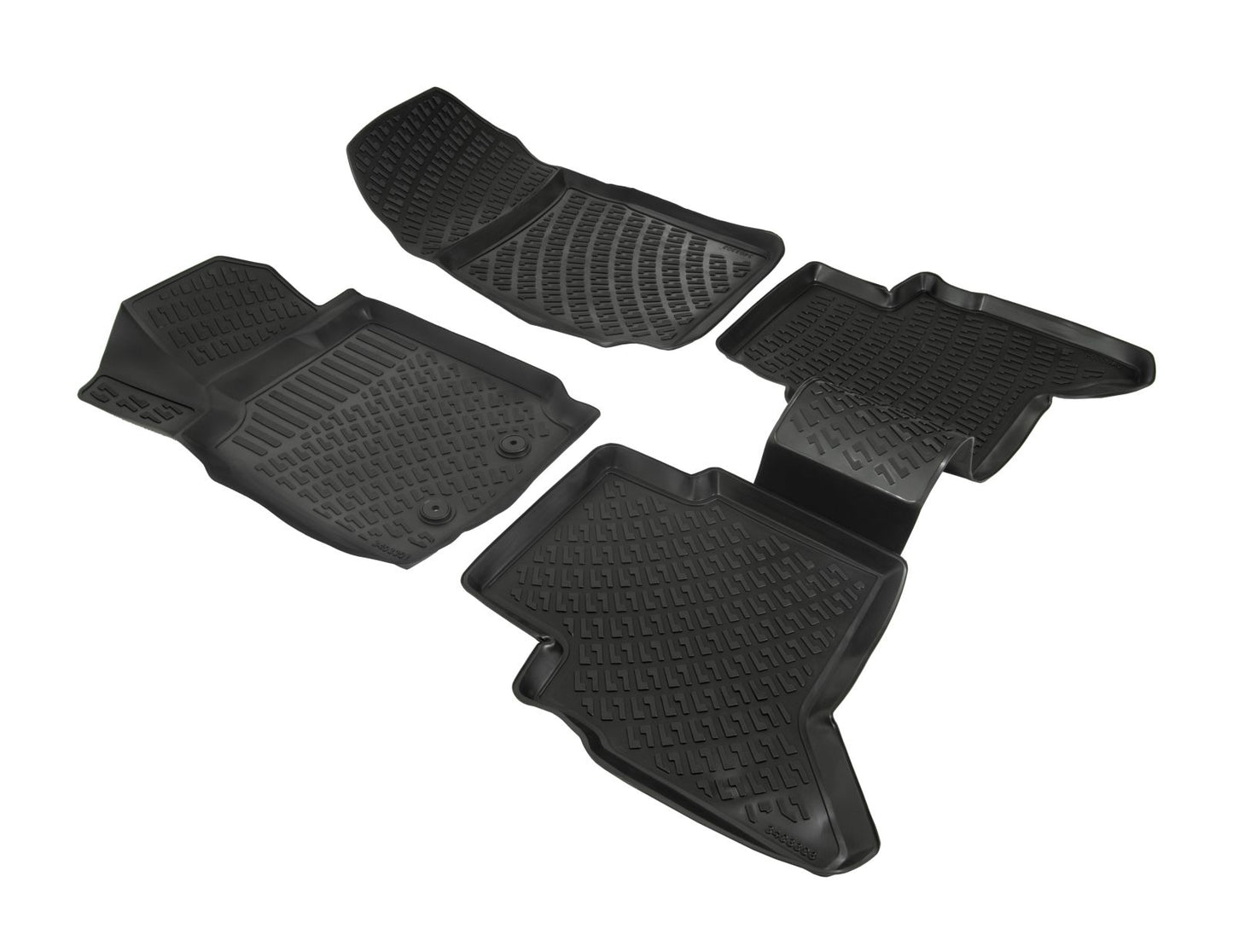 Covorase din cauciuc tip tavita Premium, Ford Ranger, pick-up, 2011-2016