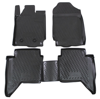 Covorase din cauciuc tip tavita Premium, Ford Ranger, 2011-
