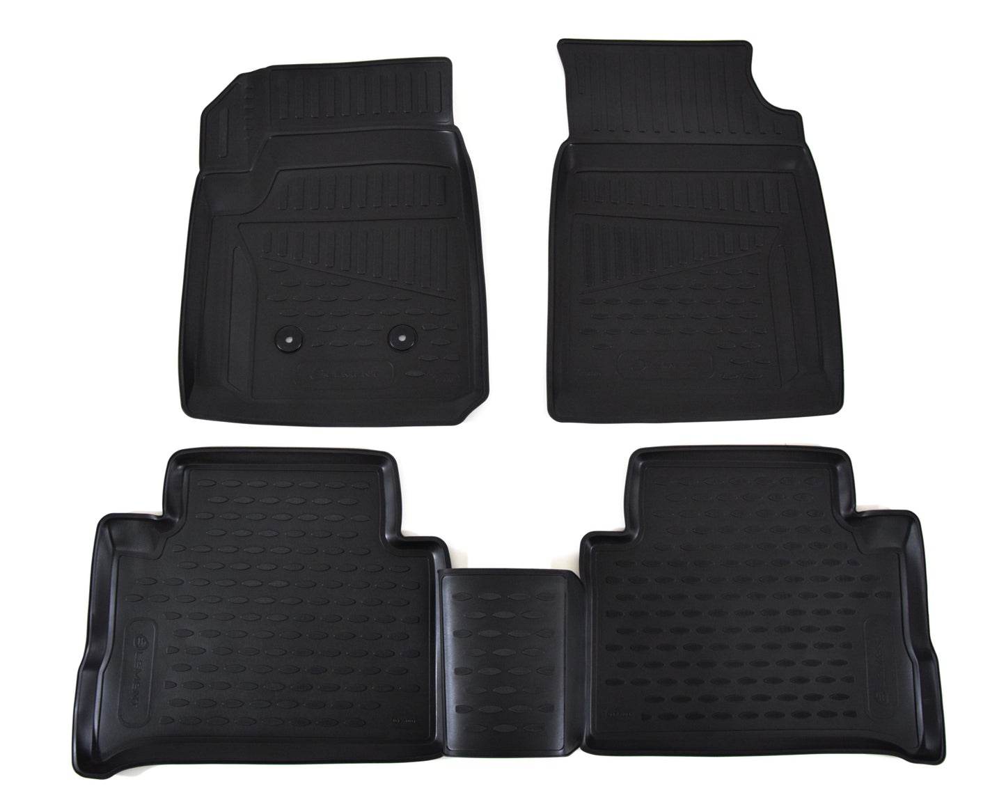 Covorase din cauciuc tip tavita Premium, GMC Canyon, 2012-2018