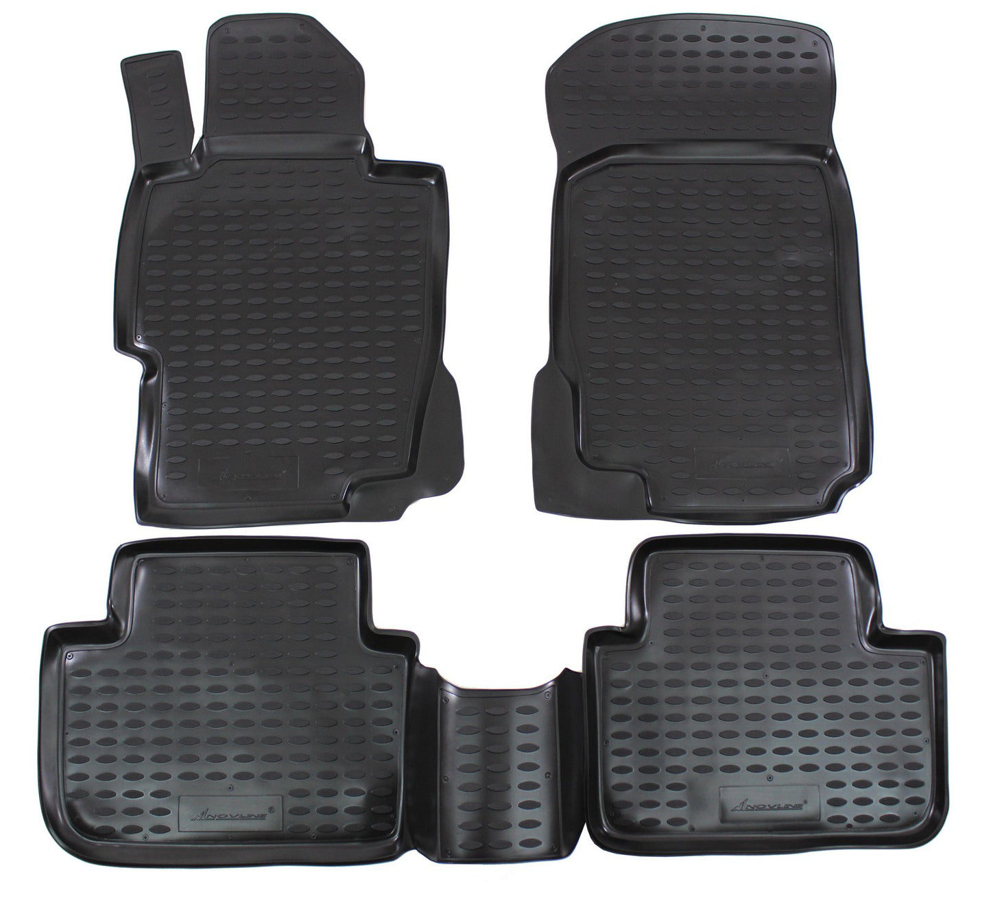 Covorase din cauciuc tip tavita Premium, Honda Accord, 2003-2007
