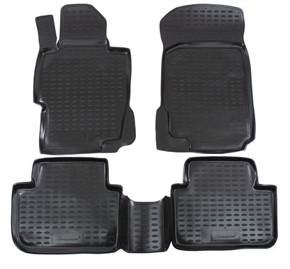 Covorase din cauciuc tip tavita Premium, Honda Accord, 2003-2007