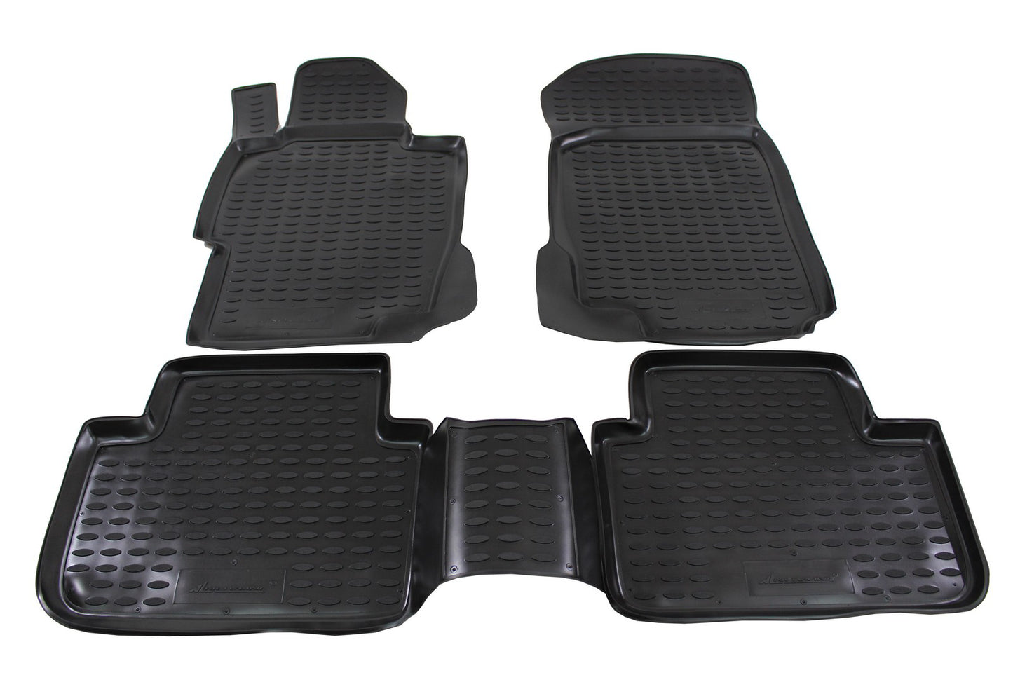 Covorase din cauciuc tip tavita Premium, Honda Accord, 2003-2007