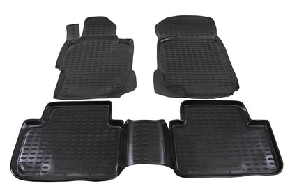 Covorase din cauciuc tip tavita Premium, Honda Accord, 2003-2007