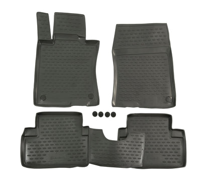 Covorase din cauciuc tip tavita Premium, Honda Accord, 2008-2013