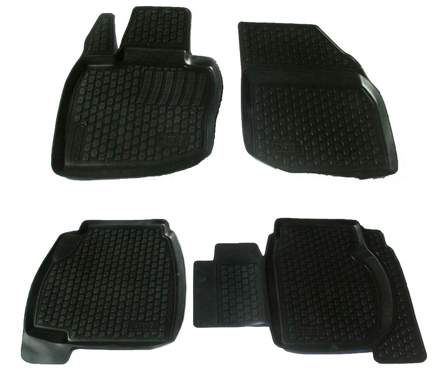 Covorase din cauciuc tip tavita Premium, Honda Civic, 2000-2005