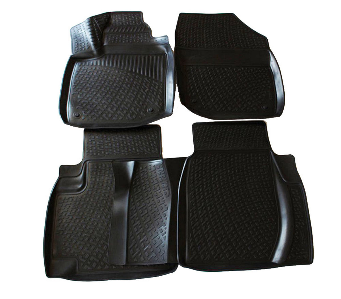 Covorase din cauciuc tip tavita Premium, Honda Civic, hatchback, 2012-2016