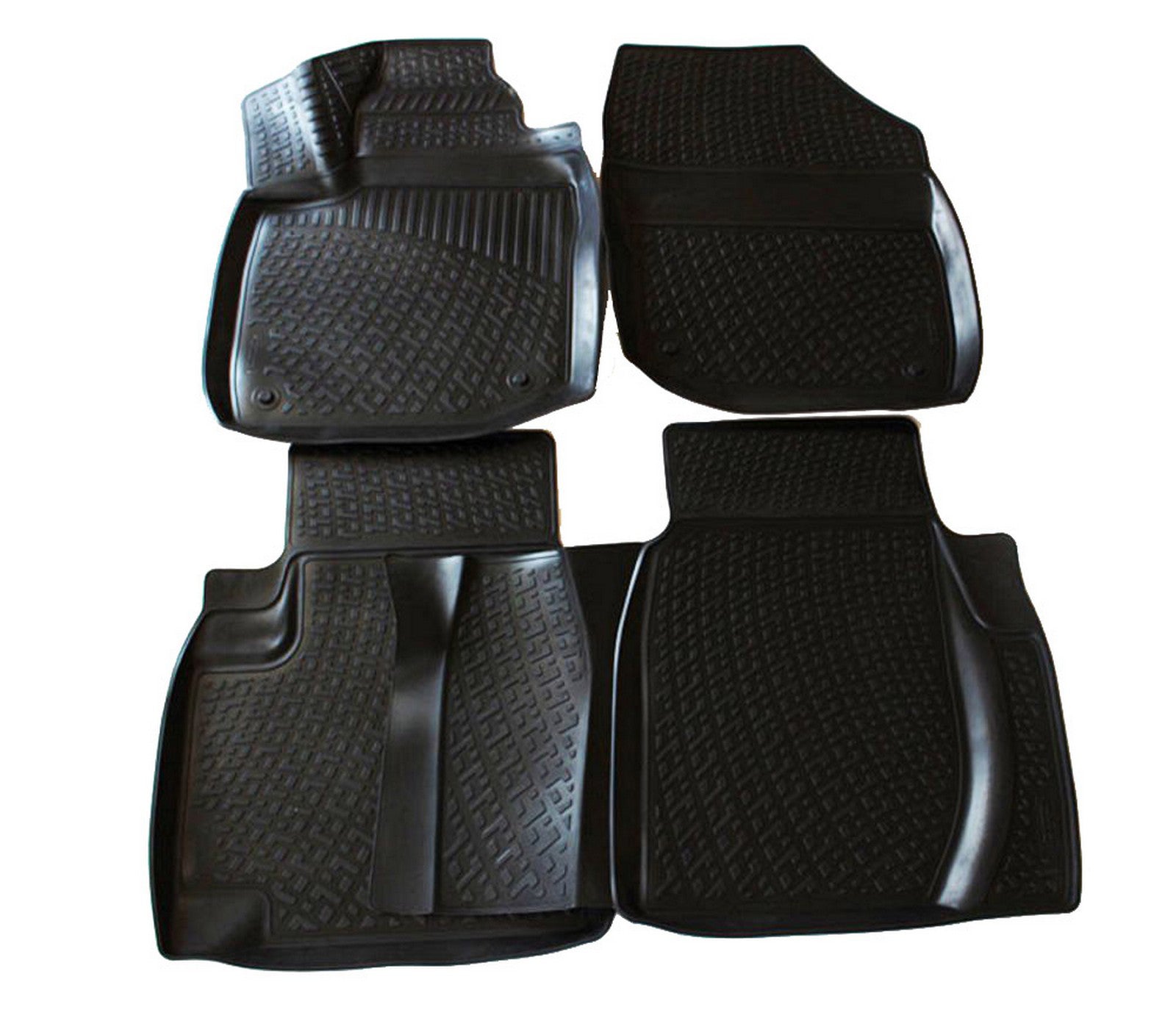 Covorase din cauciuc tip tavita Premium, Honda Civic, hatchback, 2012-2016