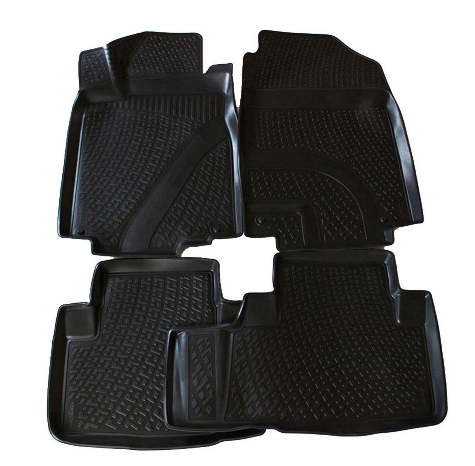 Covorase din cauciuc tip tavita Premium, Honda CR-V, 2012-2017