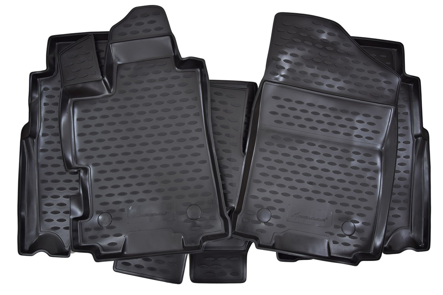 Covorase din cauciuc tip tavita Premium, Honda FR-V, 2004-2009