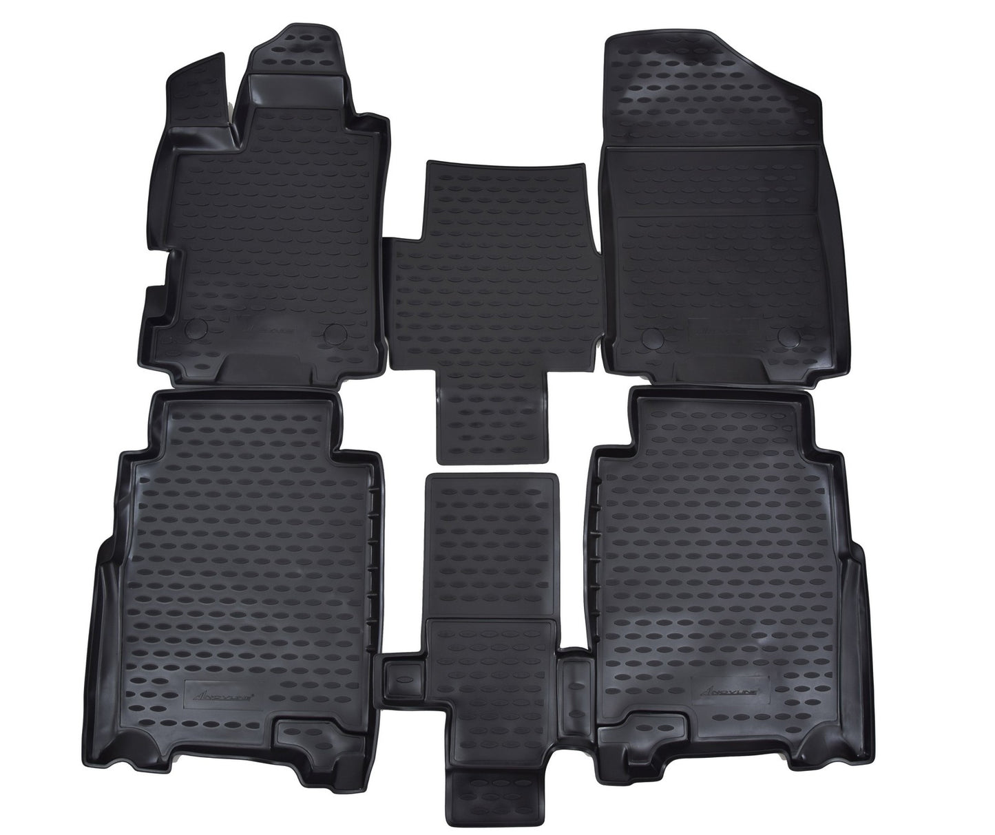 Covorase din cauciuc tip tavita Premium, Honda FR-V, 2004-2009
