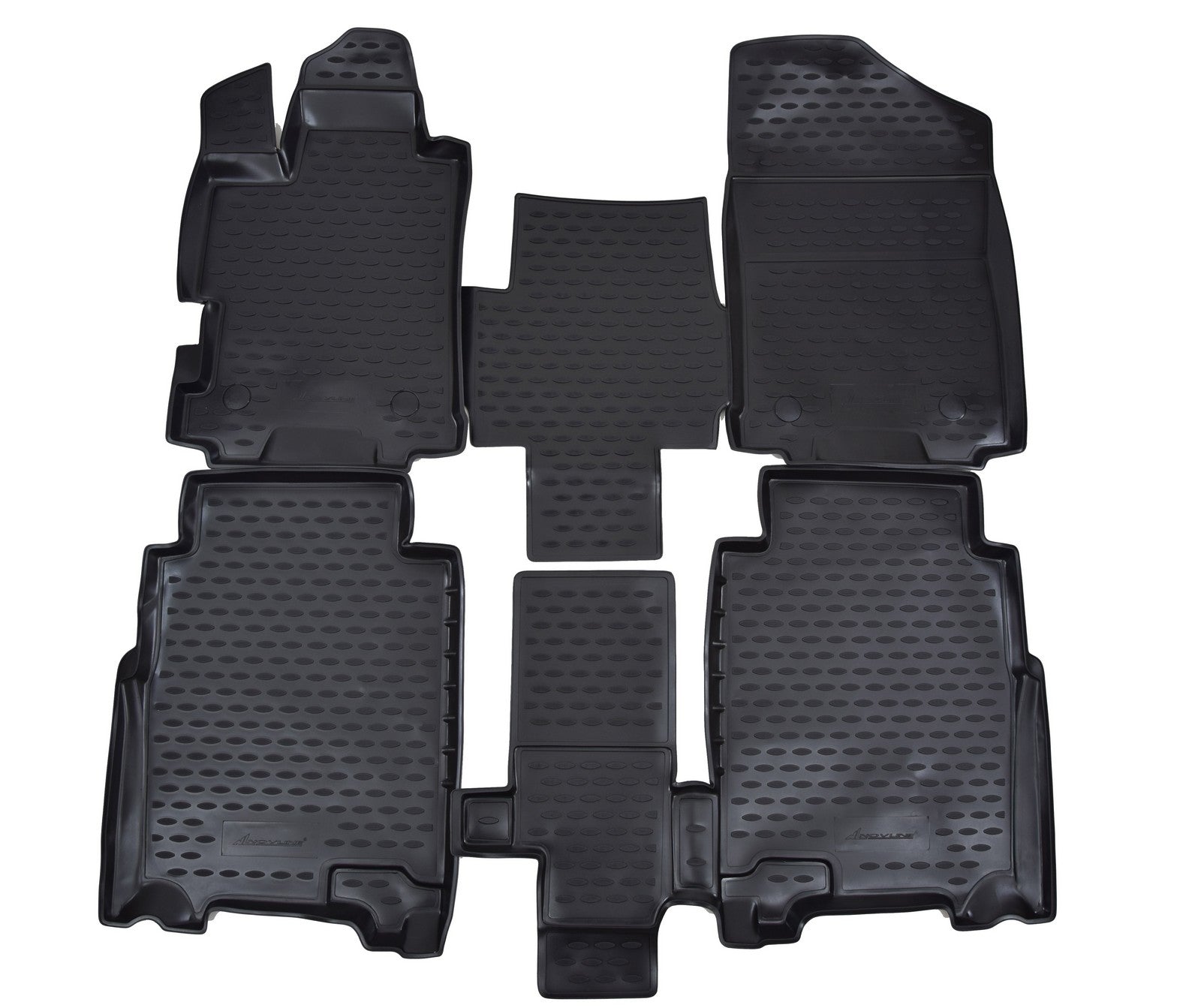 Covorase din cauciuc tip tavita Premium, Honda FR-V, 2004-2009