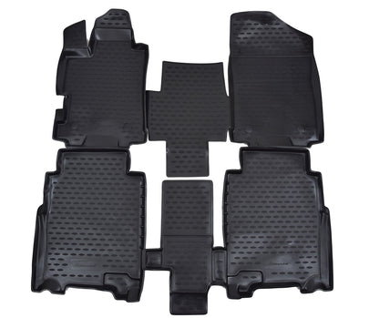 Covorase din cauciuc tip tavita Premium, Honda FR-V, 2004-2009
