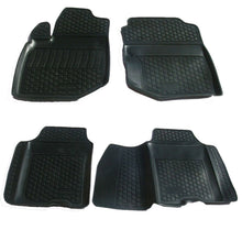 Covorase din cauciuc tip tavita Premium, Honda Jazz, 2008-2014