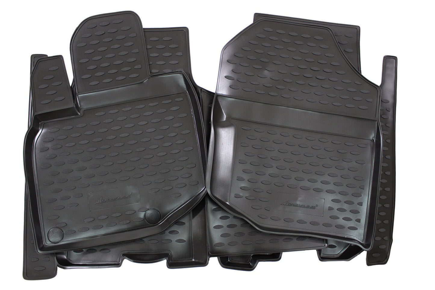 Covorase din cauciuc tip tavita Premium, Honda Jazz, 2009-2014
