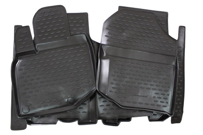 Covorase din cauciuc tip tavita Premium, Honda Jazz, 2009-2014