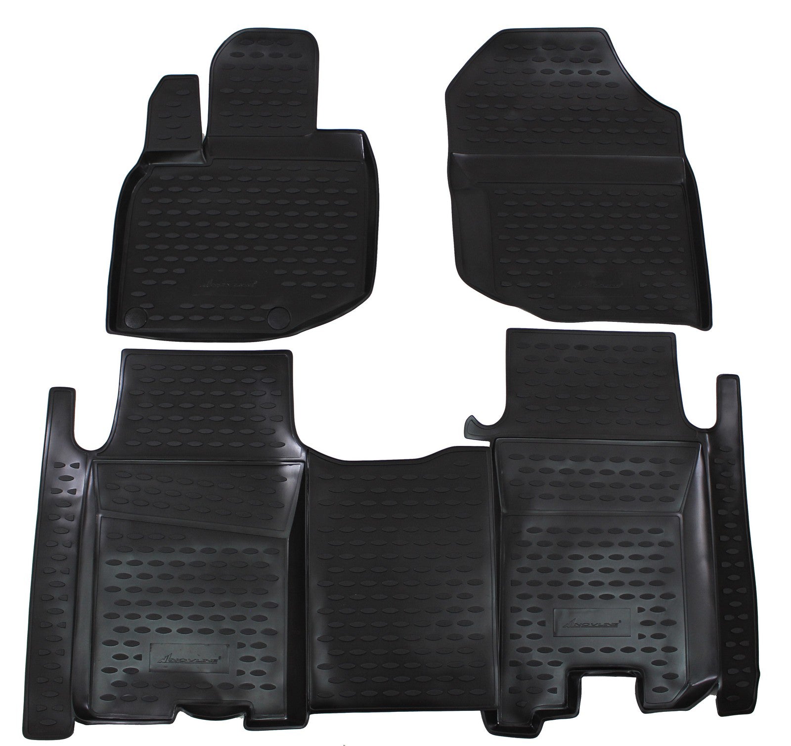 Covorase din cauciuc tip tavita Premium, Honda Jazz, 2009-2014