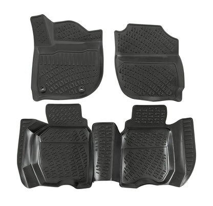 Covorase din cauciuc tip tavita Premium, Honda Jazz, 2013-2020