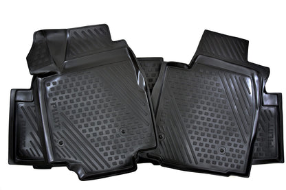 Covorase din cauciuc tip tavita Premium, Honda Pilot, 2012-2016