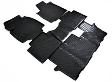 Covorase din cauciuc tip tavita Premium, Honda Pilot, 2012-2016