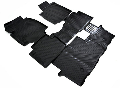 Covorase din cauciuc tip tavita Premium, Honda Pilot, 2012-2016