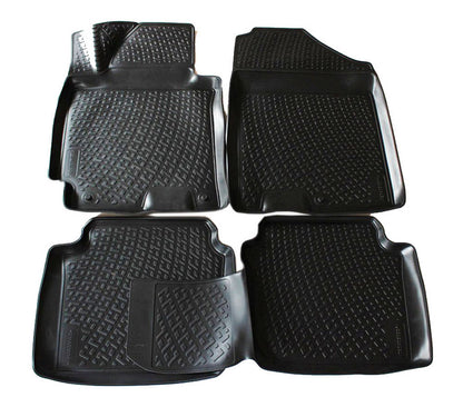 Covorase din cauciuc tip tavita Premium, Hyundai Elantra, sedan, 2010-2016