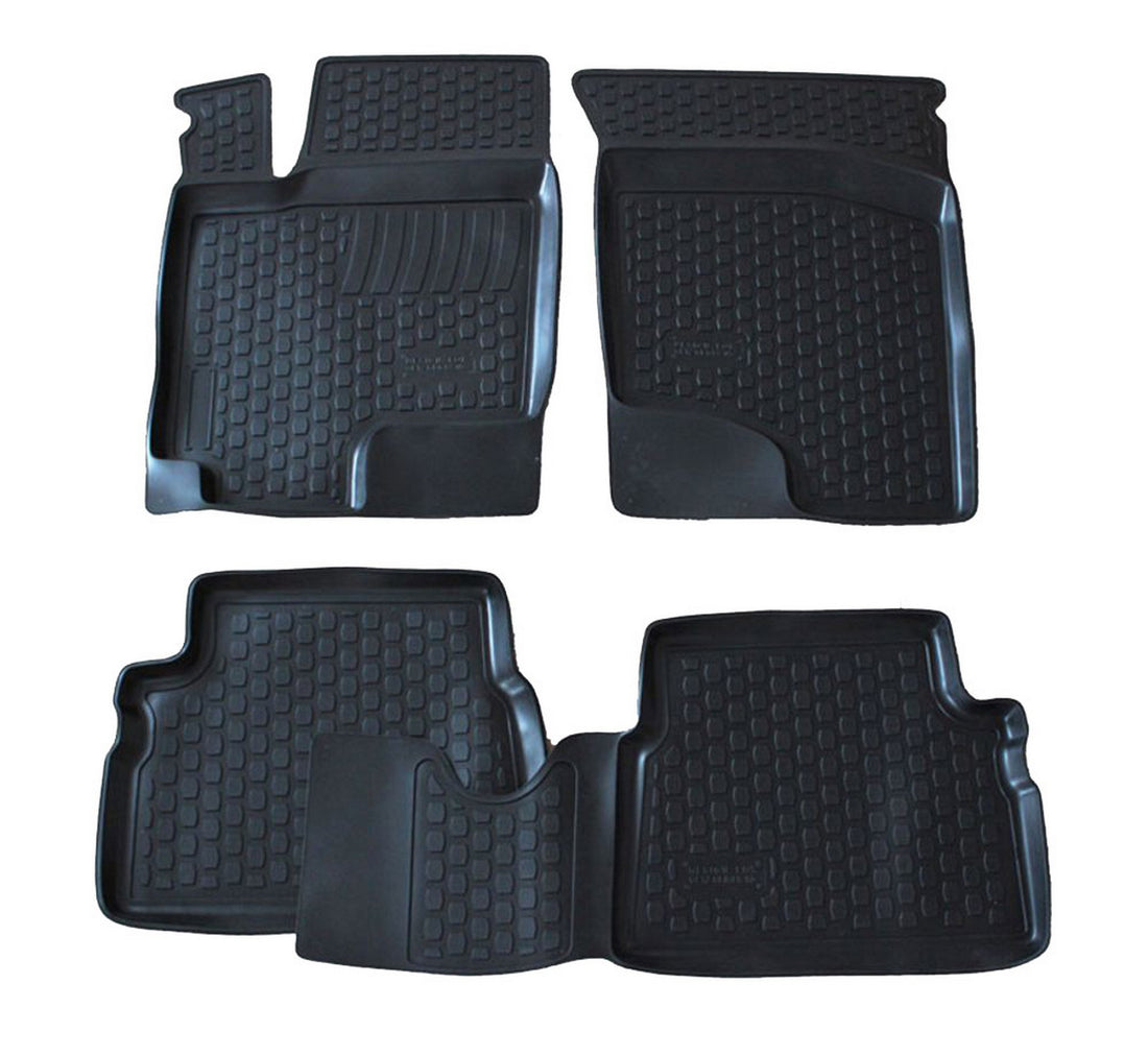 Covorase din cauciuc tip tavita Premium, Hyundai Getz, 2002-2011