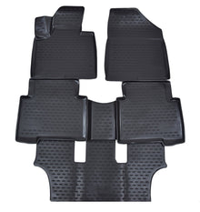 Covorase din cauciuc tip tavita Premium, Hyundai Grand Santa Fe, SUV, 2012-2020