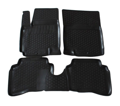 Covorase din cauciuc tip tavita Premium, Hyundai i20, 2008-2014