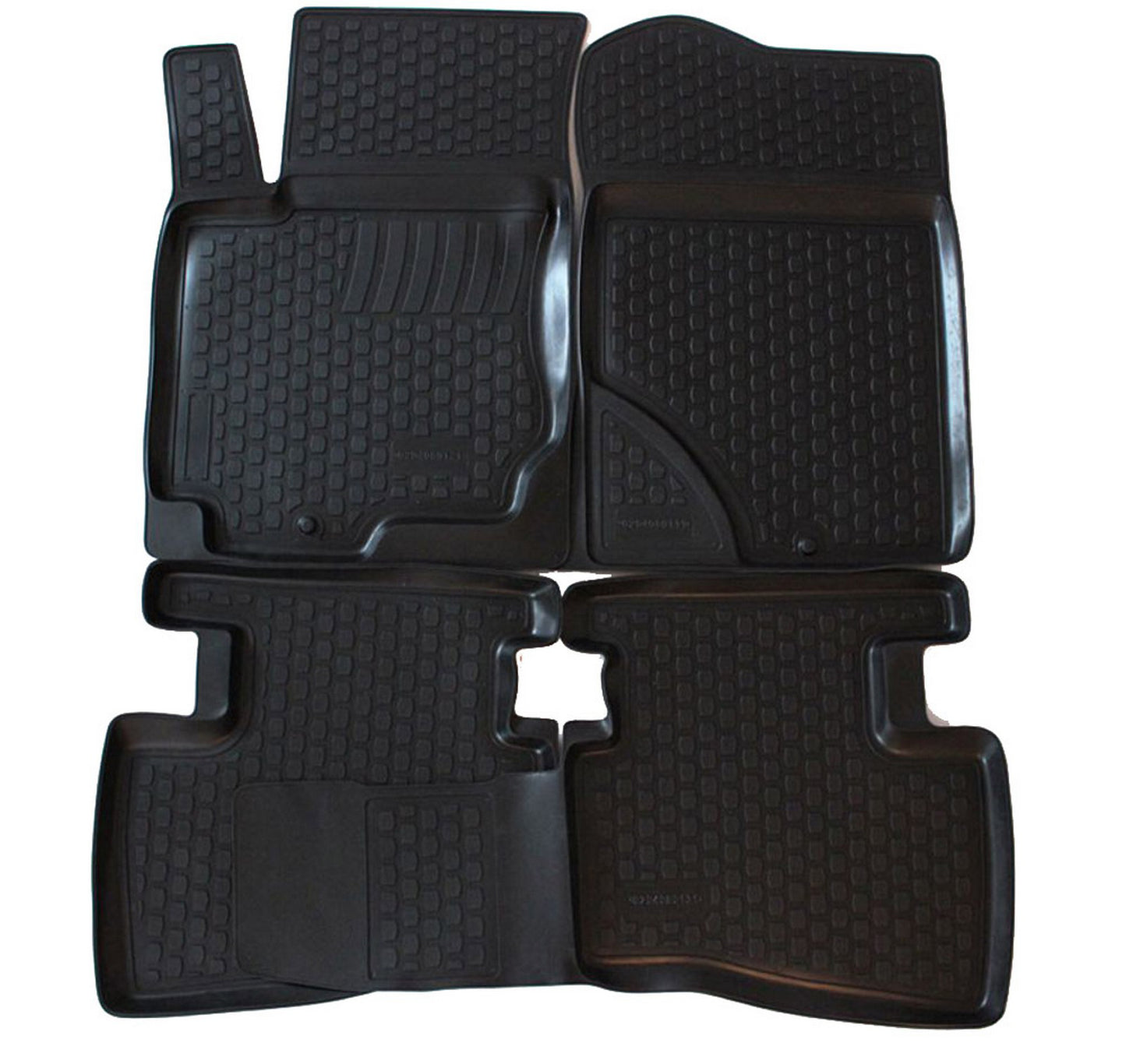 Covorase din cauciuc tip tavita Premium, Hyundai i30, 2007-2011