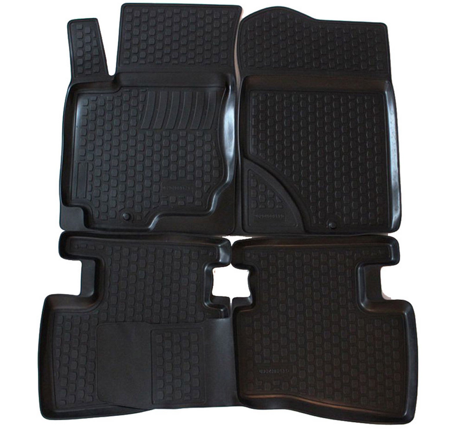 Covorase din cauciuc tip tavita Premium, Hyundai i30, 2007-2011