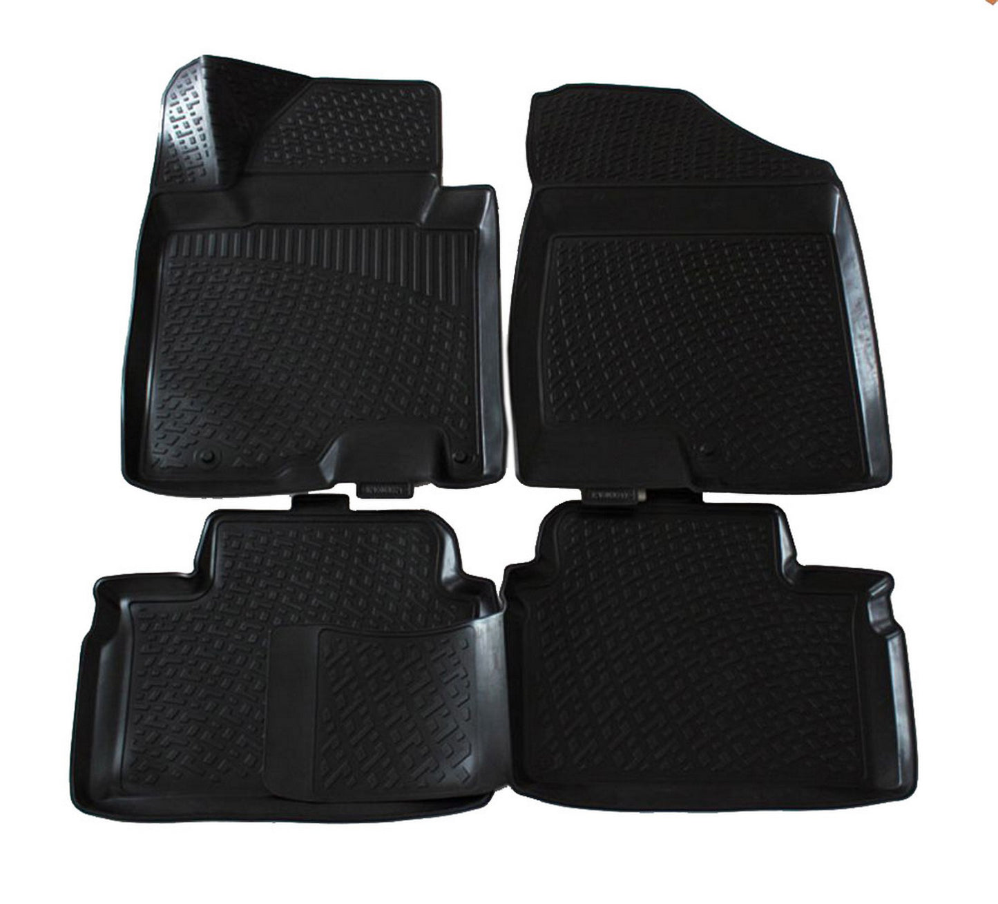 Covorase din cauciuc tip tavita Premium, Hyundai i30, 2011-2017