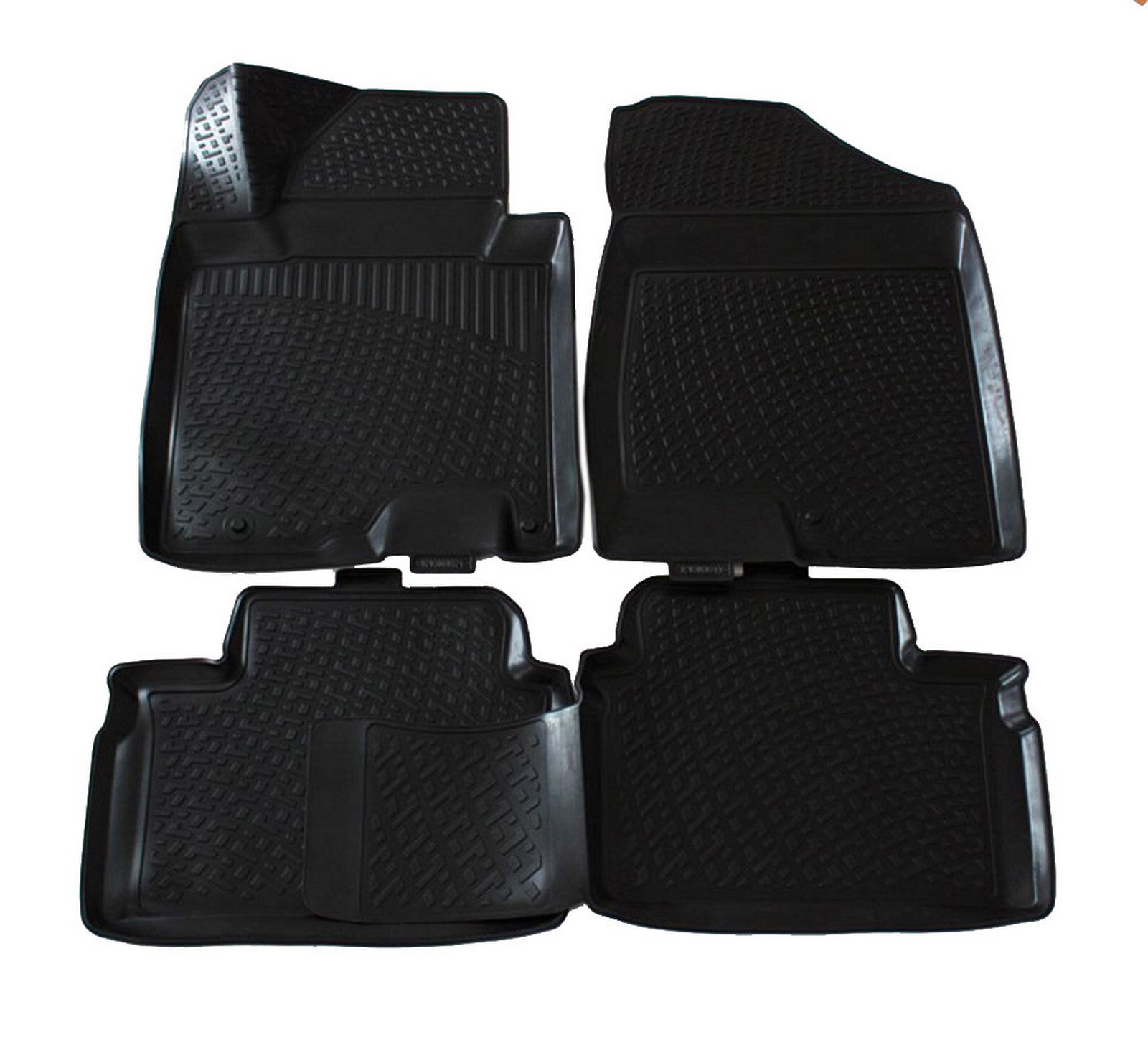 Covorase din cauciuc tip tavita Premium, Hyundai i30, 2011-2017