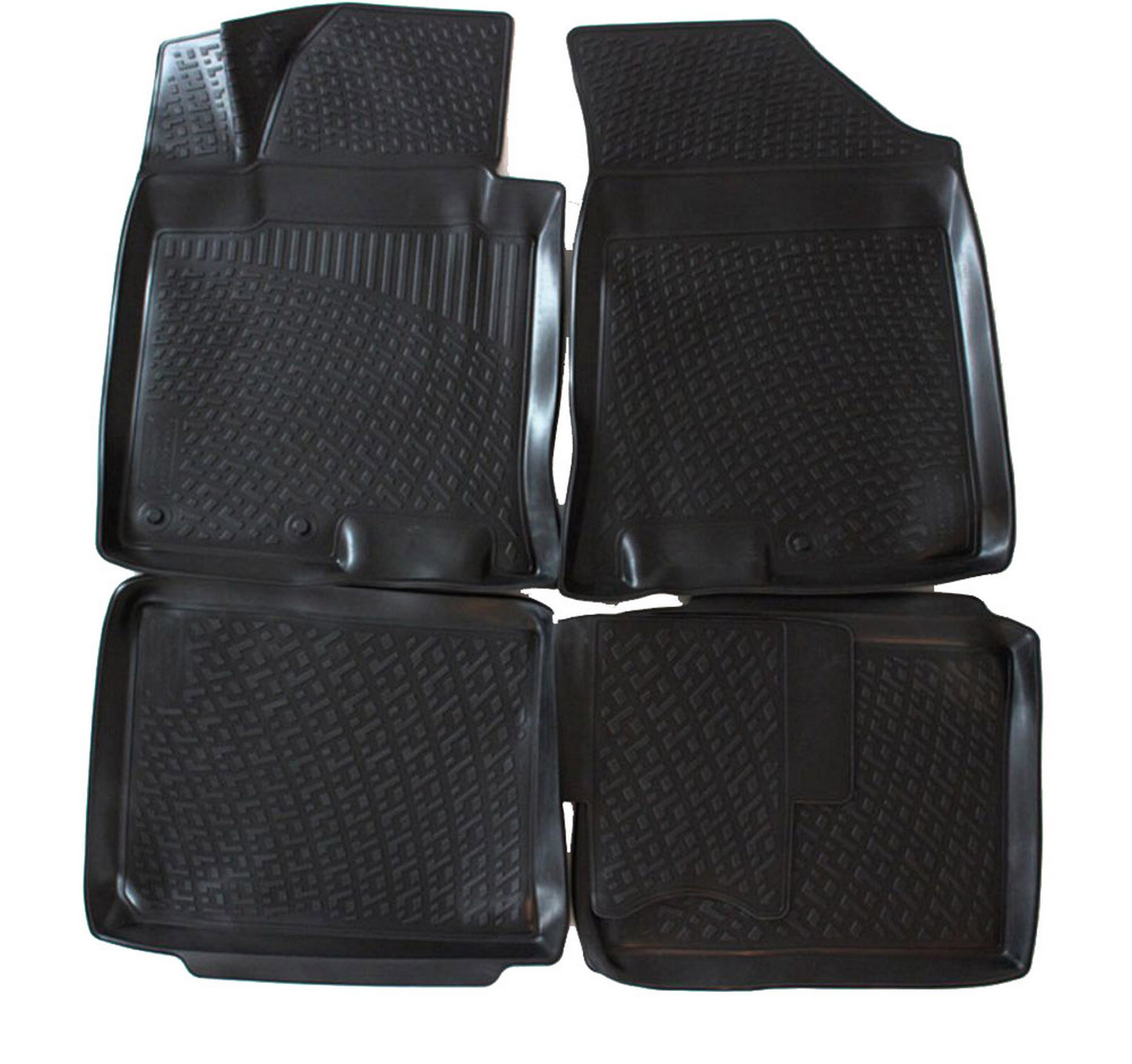 Covorase din cauciuc tip tavita Premium, Hyundai i40, 2011-2019