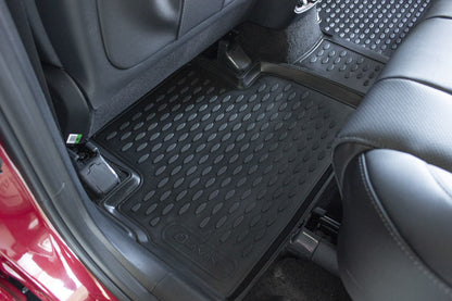 Covorase din cauciuc tip tavita Premium, Hyundai Santa Fe, SUV, 2018-