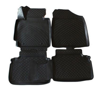 Covorase din cauciuc tip tavita Premium, Hyundai Veloster, 2011-2018