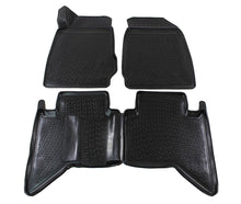 Covorase din cauciuc tip tavita Premium, Isuzu D-Max, 2011-