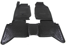 Covorase din cauciuc tip tavita Premium, Isuzu D-Max, 2012-
