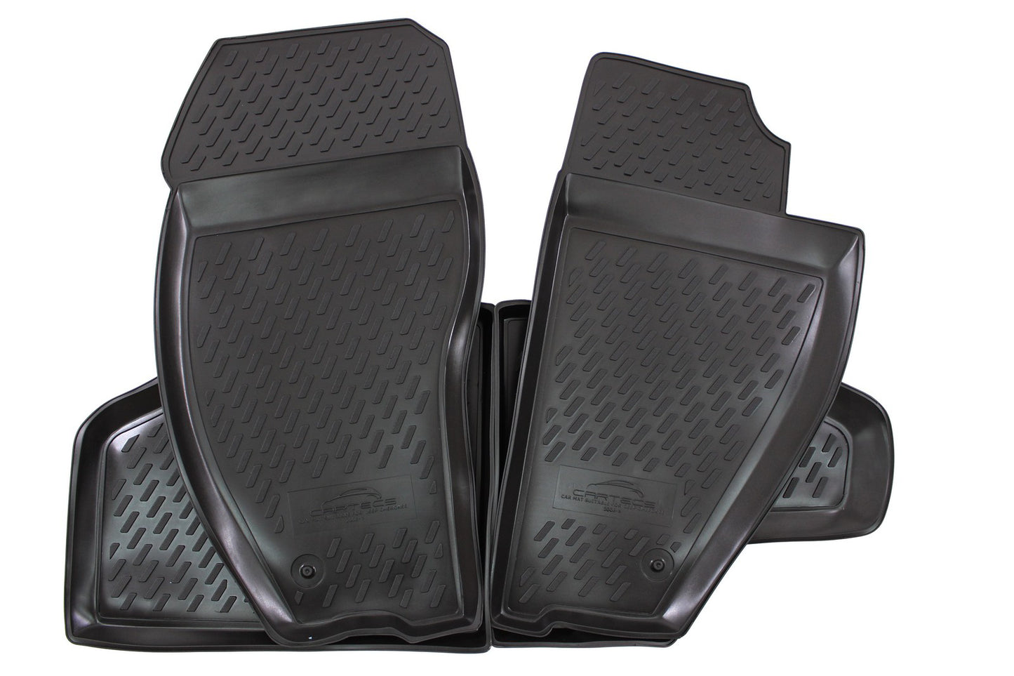 Covorase din cauciuc tip tavita Premium, Jeep Cherokee, 2007-2013
