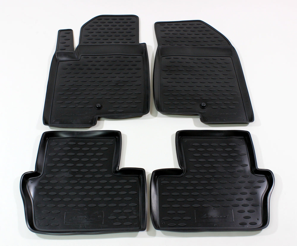 Covorase din cauciuc tip tavita Premium, Jeep Cherokee, 2007-2013