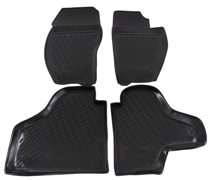 Covorase din cauciuc tip tavita Premium, Jeep Cherokee, 2007-2013