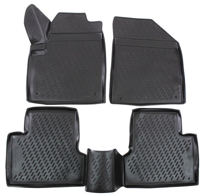 Covorase din cauciuc tip tavita Premium, Jeep Cherokee, 2013-2017