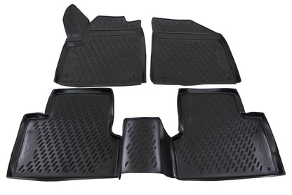 Covorase din cauciuc tip tavita Premium, Jeep Cherokee, 2013-2017