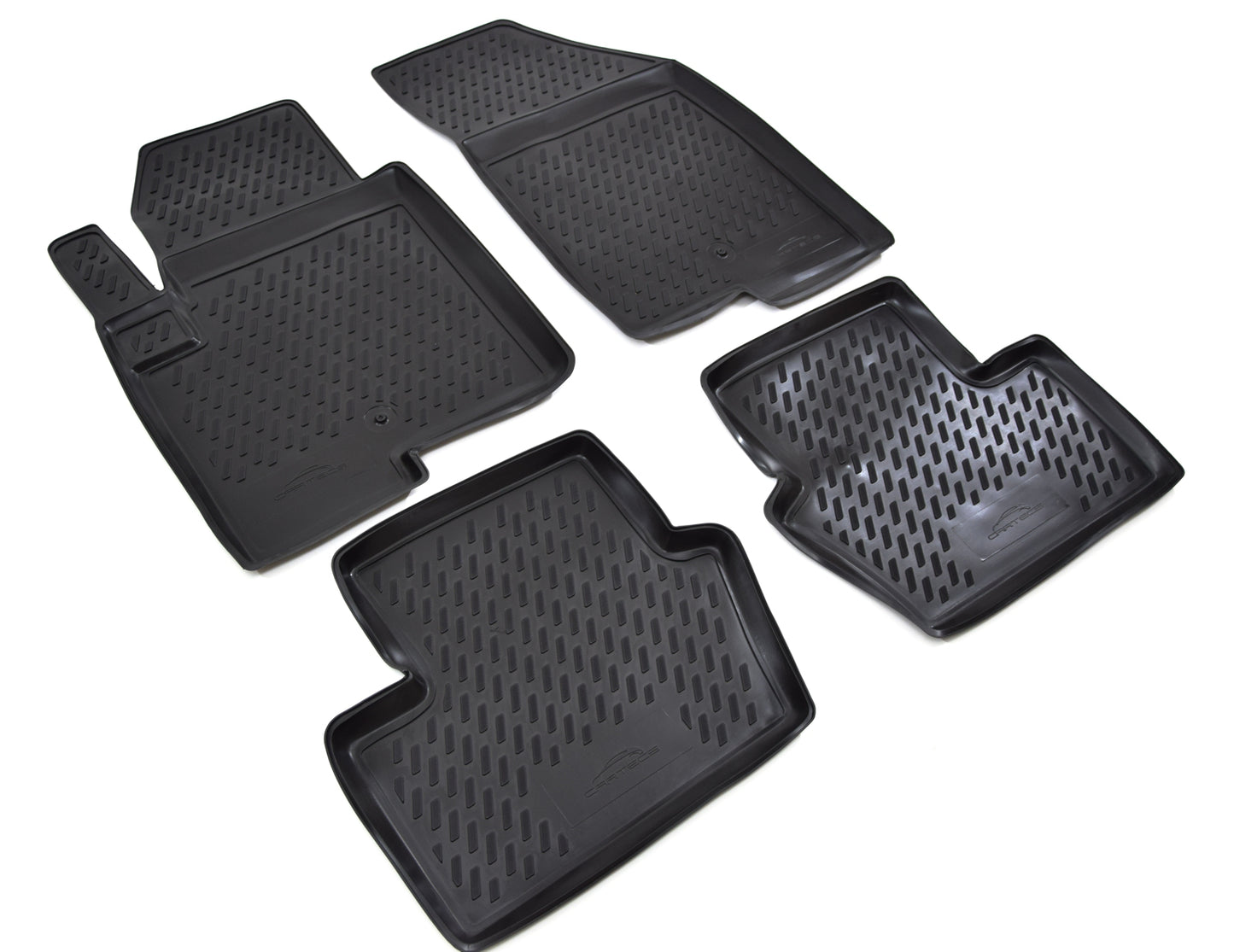 Covorase din cauciuc tip tavita Premium, Jeep Compass, 2009-2017