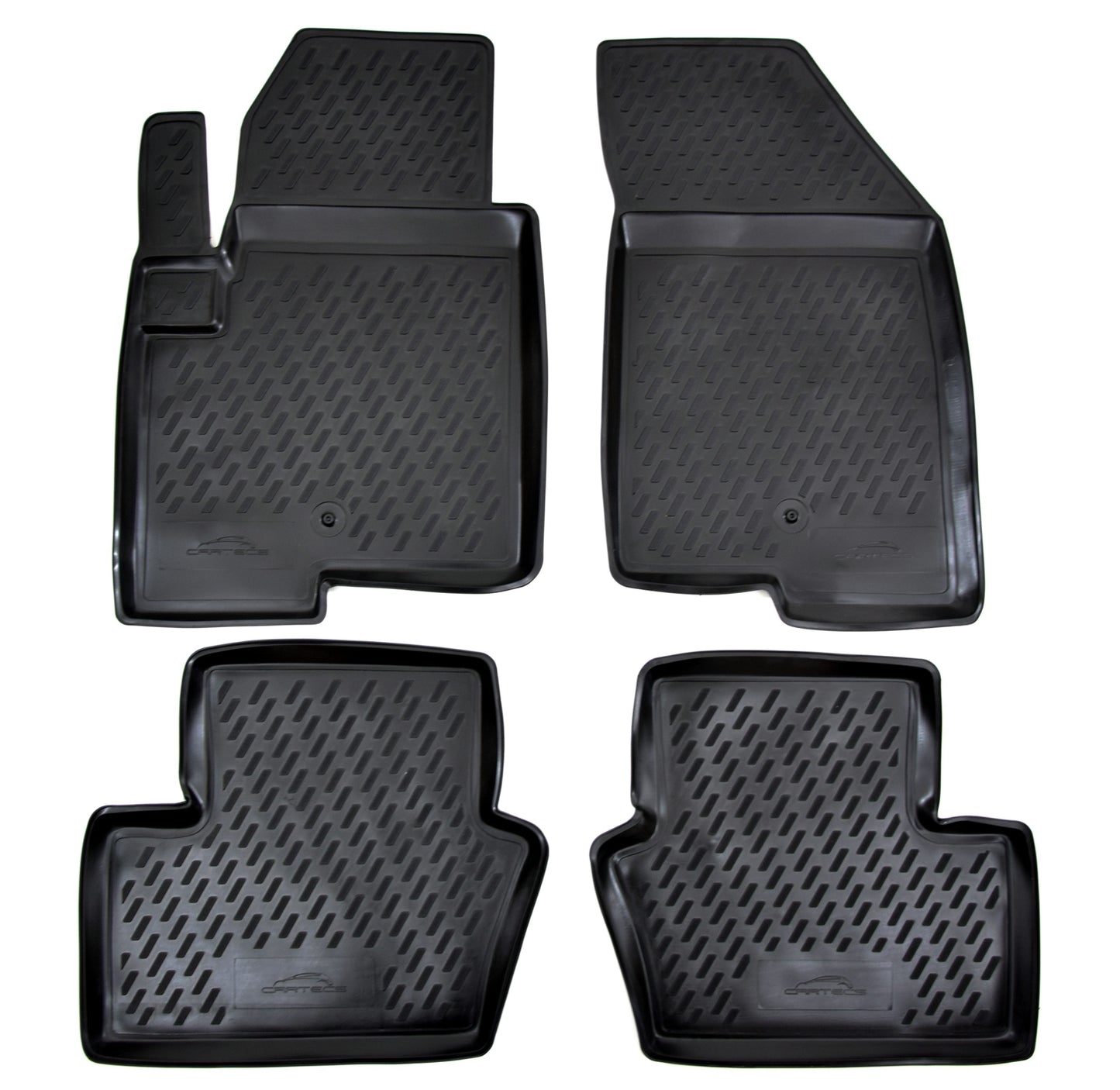 Covorase din cauciuc tip tavita Premium, Jeep Compass, 2009-2017