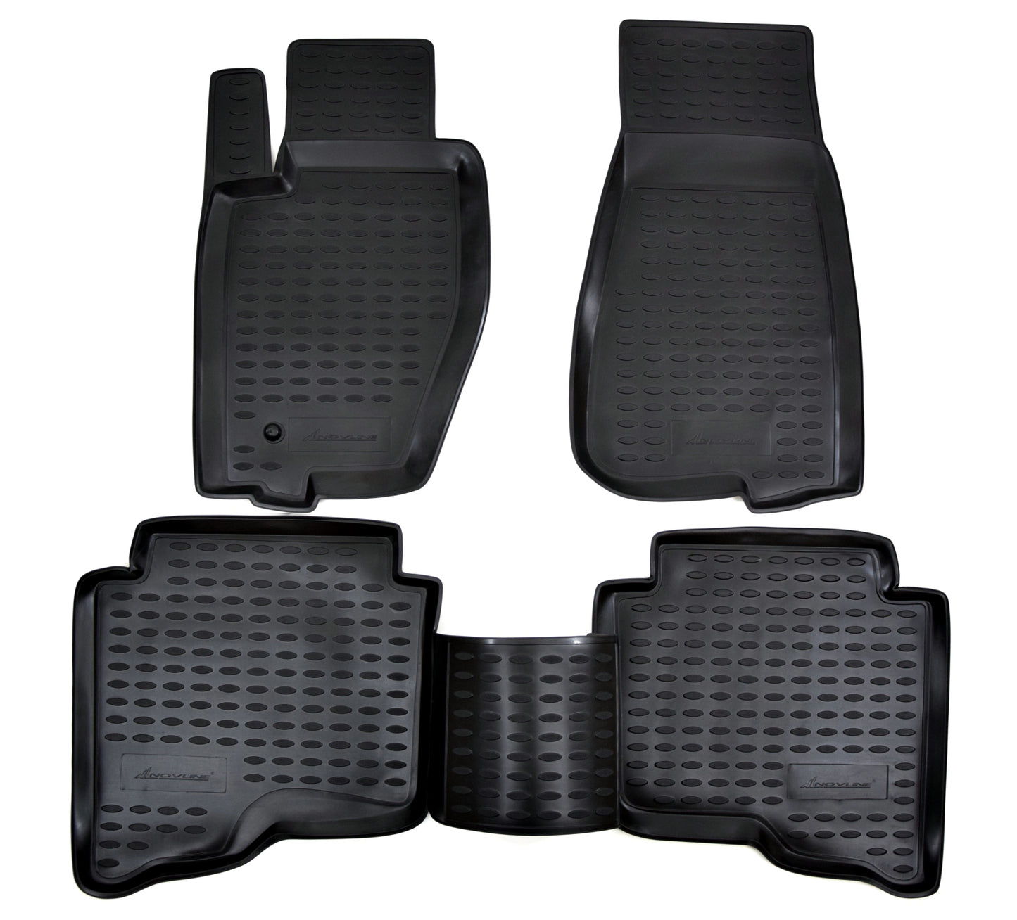 Covorase din cauciuc tip tavita Premium, Jeep Grand Cherokee (WK), 2004-2010