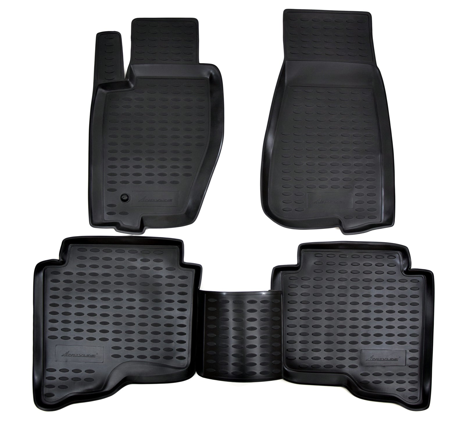 Covorase din cauciuc tip tavita Premium, Jeep Grand Cherokee (WK), 2004-2010