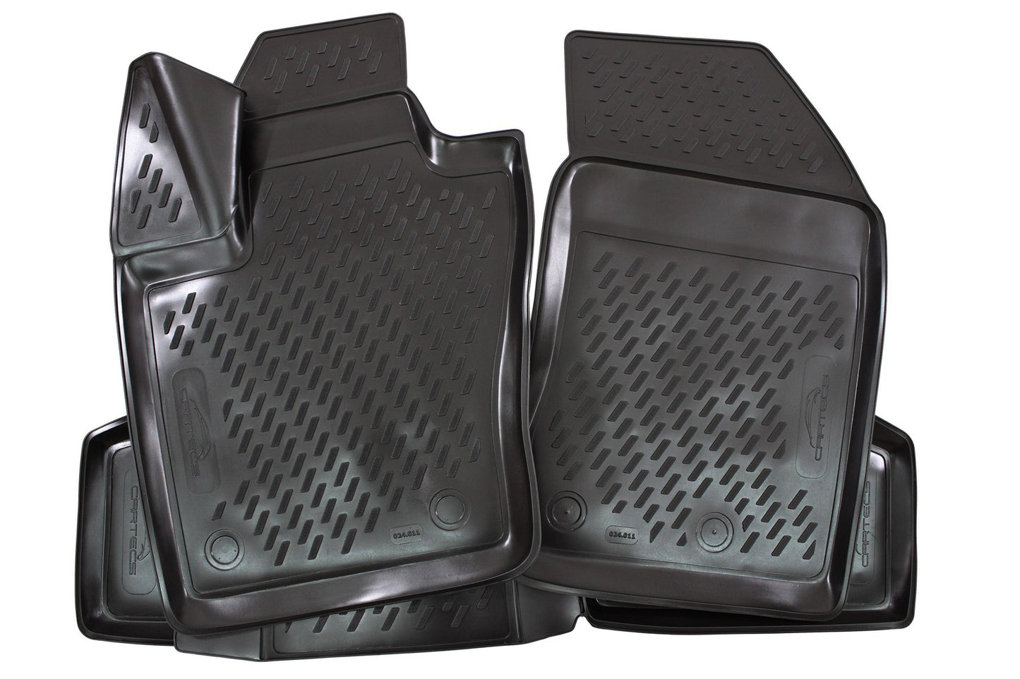 Covorase din cauciuc tip tavita Premium, Jeep Renegade, 2014-